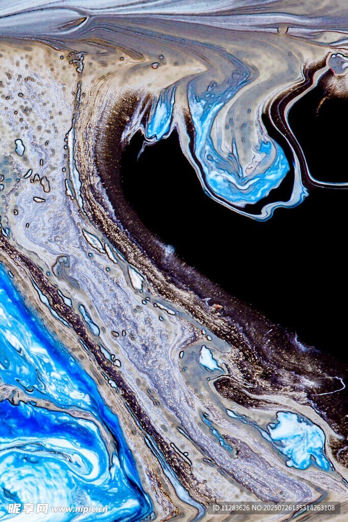 梦幻流体艺术纹理图案