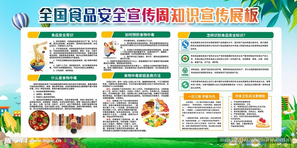 全国食品安全宣传周海报