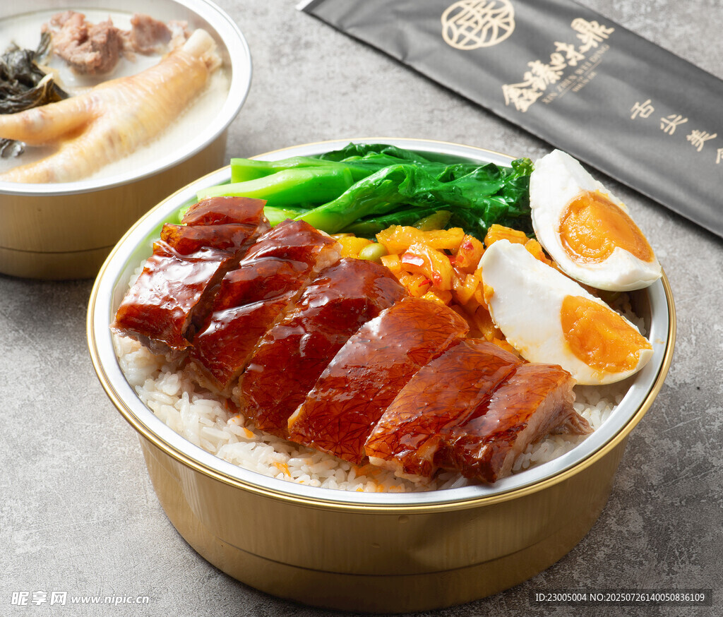 美味叉烧饭 营养又可口