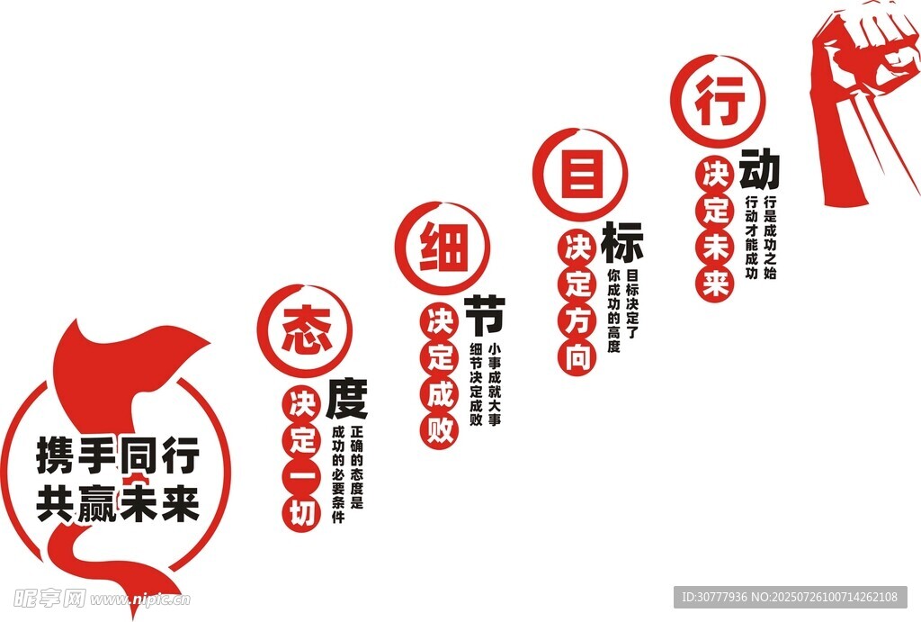 楼梯文化墙