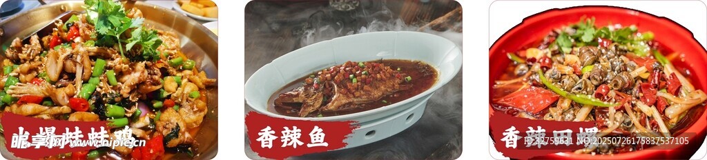 多样美食展示