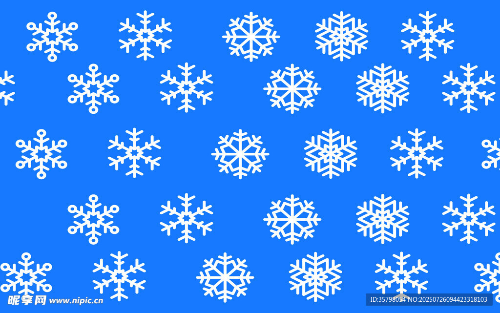 雪花图案