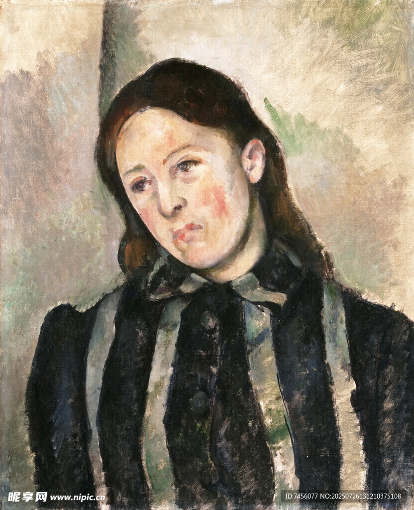 女子肖像画