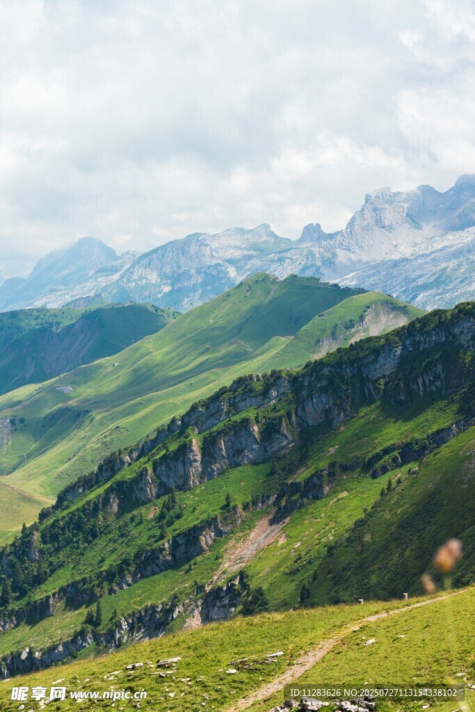 山间绿野美景