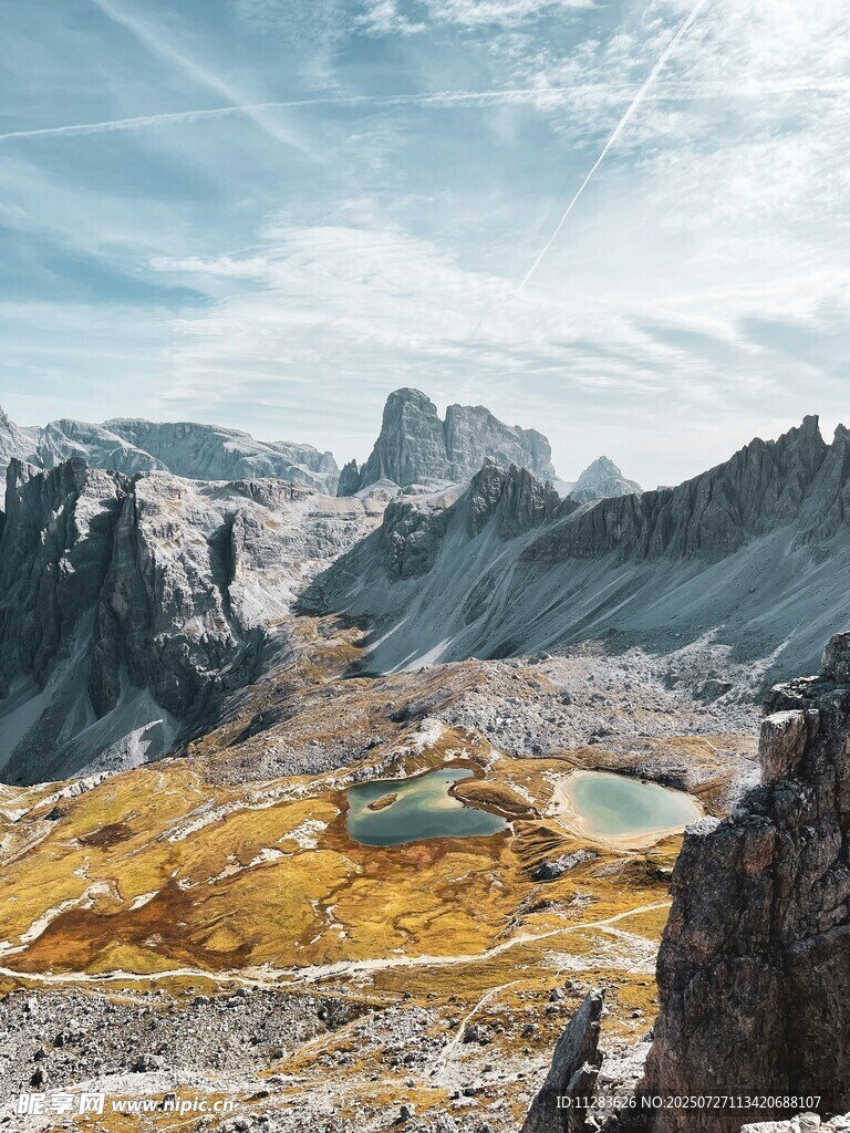 壮丽高山景观