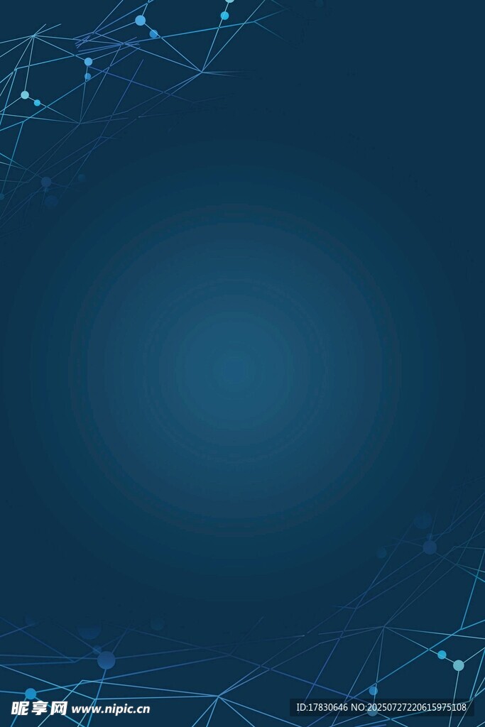 科技感蓝色线条背景图