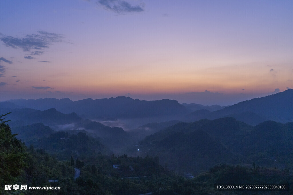 周家山风景