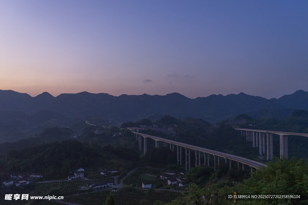 周家山风景