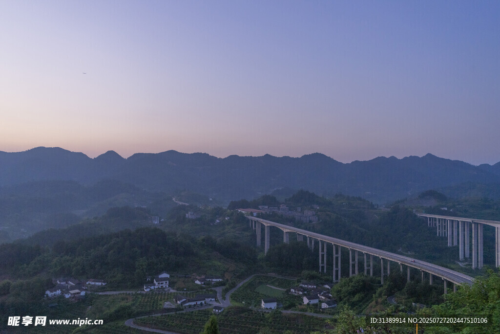 周家山风景
