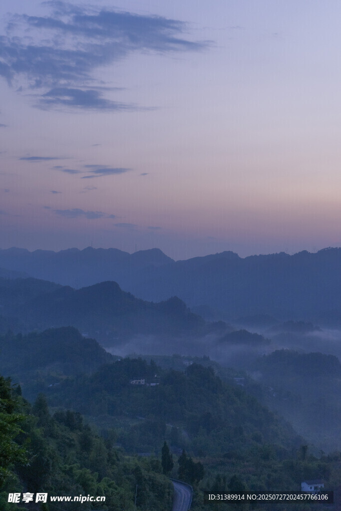 周家山风景