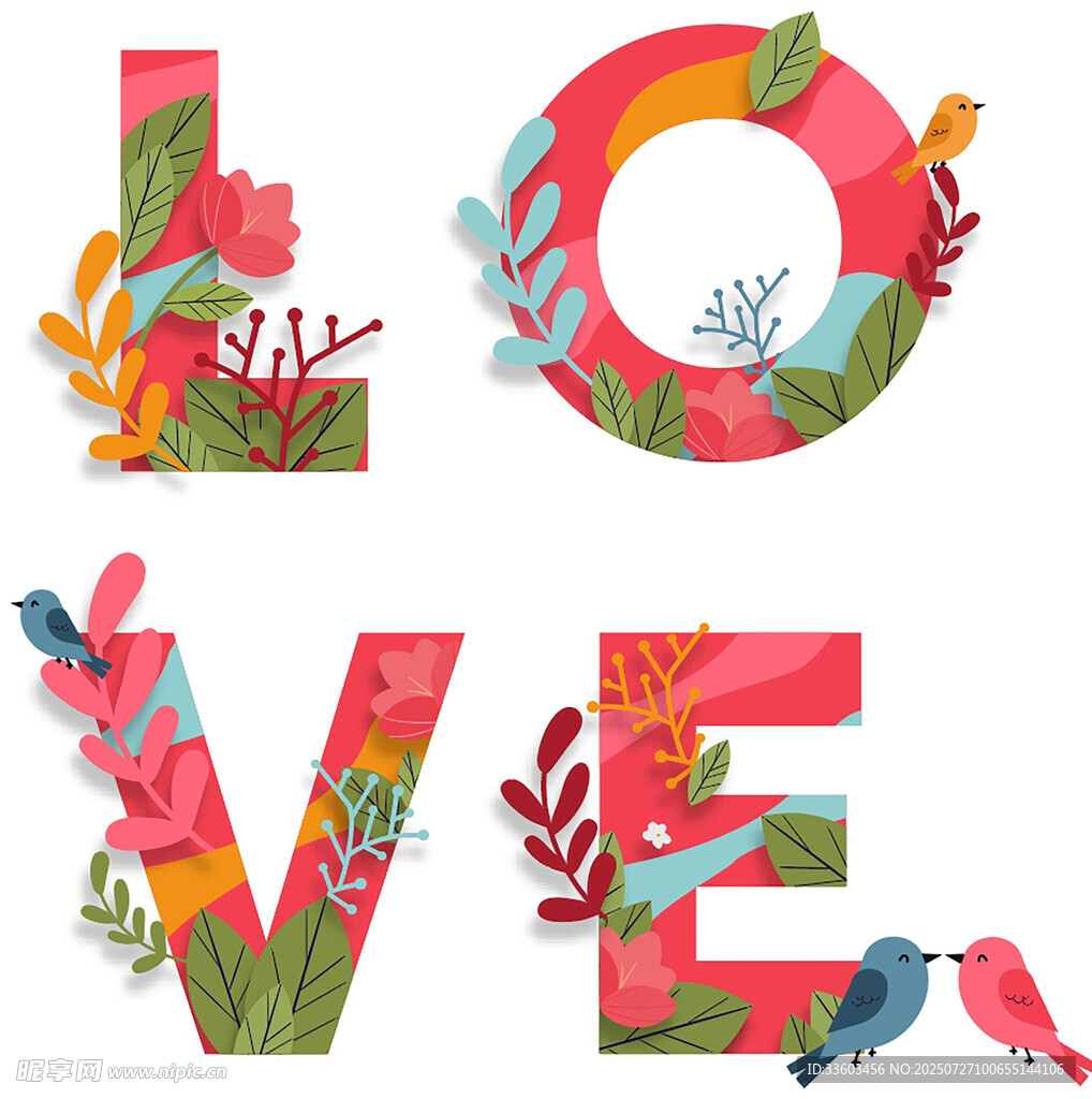 LOVE字母