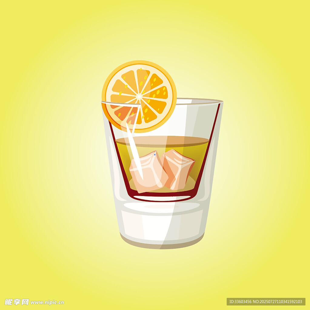 橙片鸡尾酒