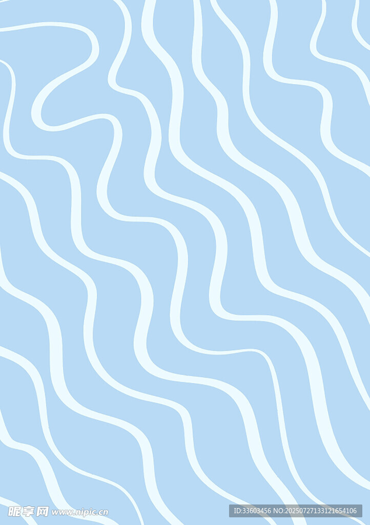 浅蓝色波浪纹理背景图