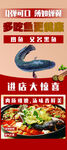 斑鱼黑鱼易拉宝