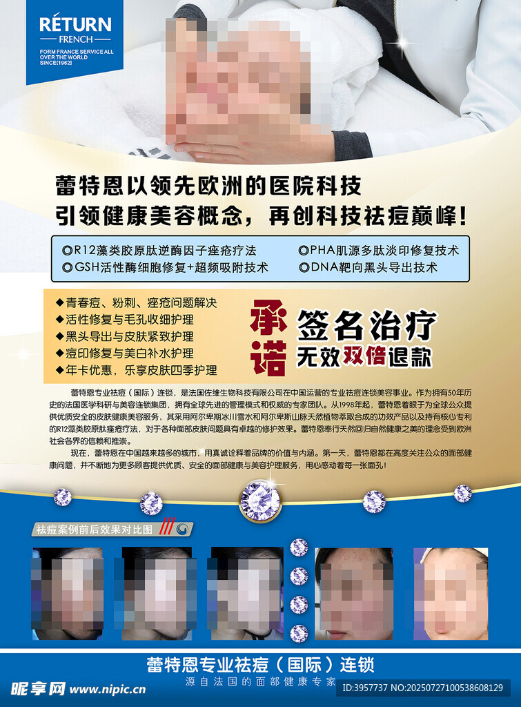 祛痘宣传页