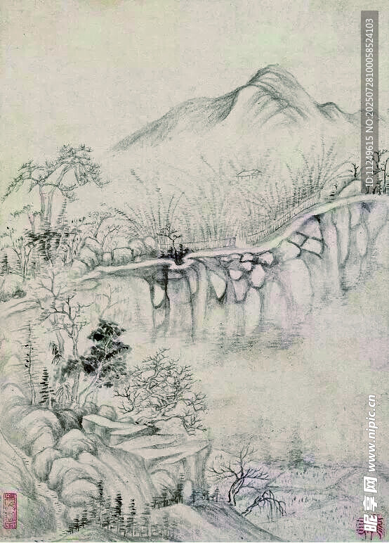 雁荡八景图