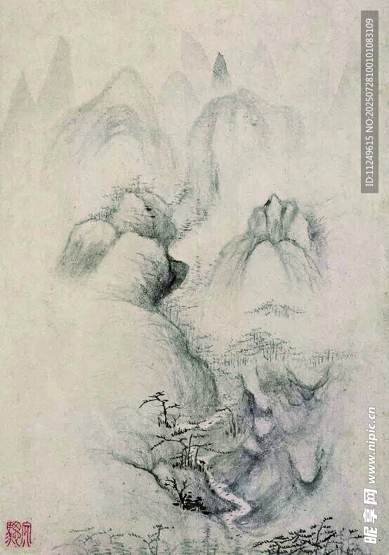 雁荡八景图