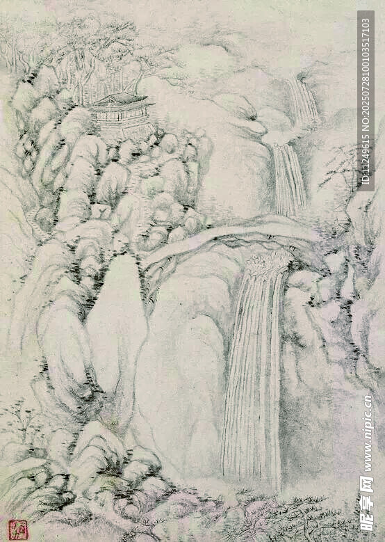 雁荡八景图