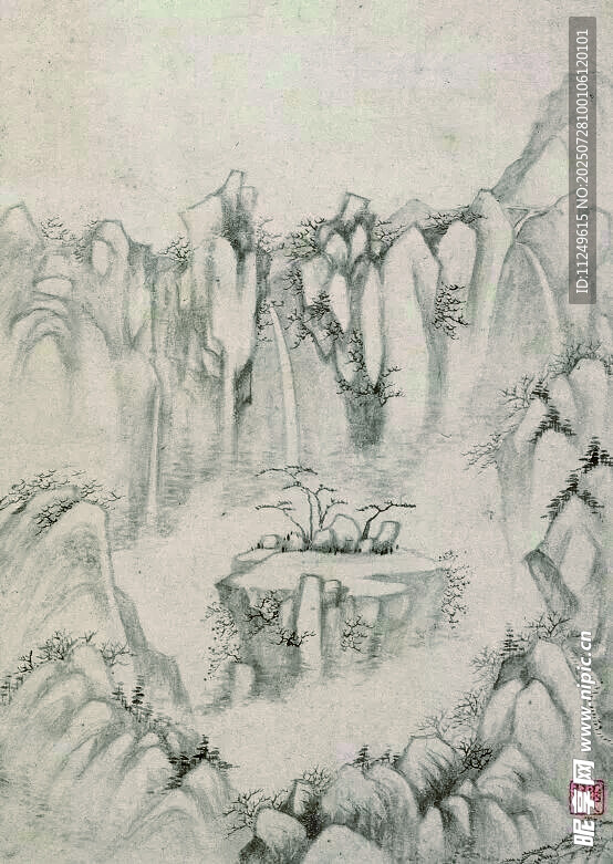 雁荡八景图