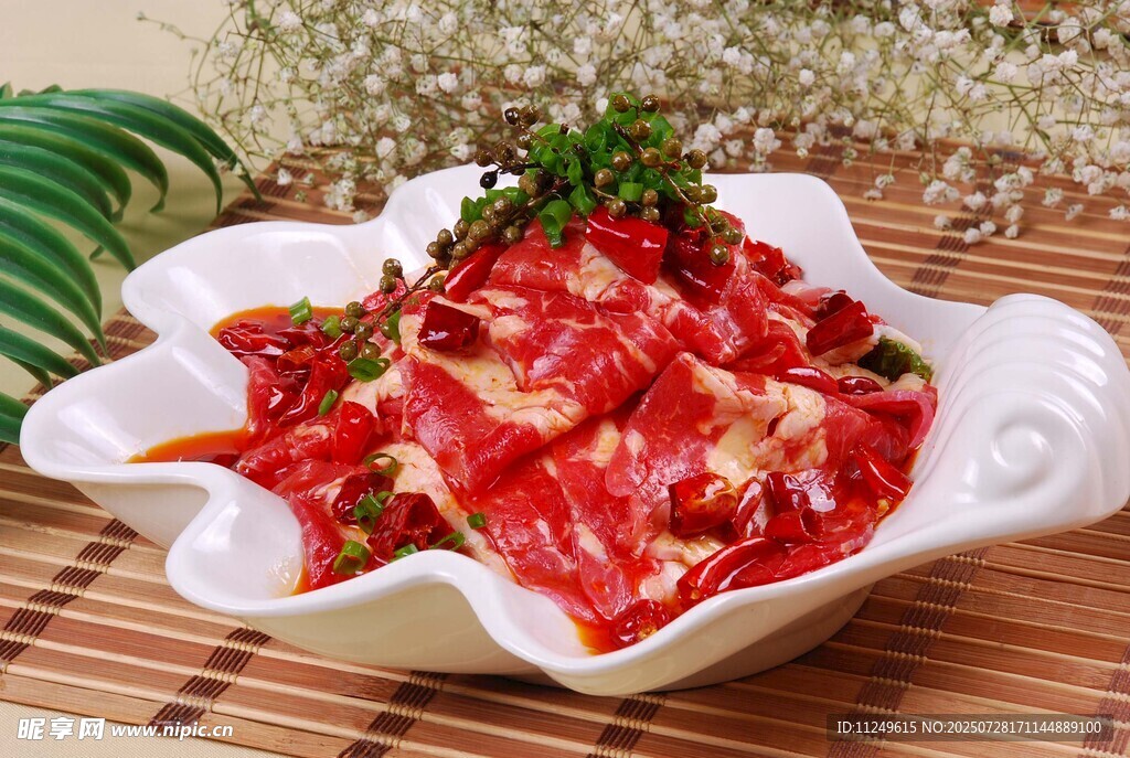香辣可口凉拌牛肉