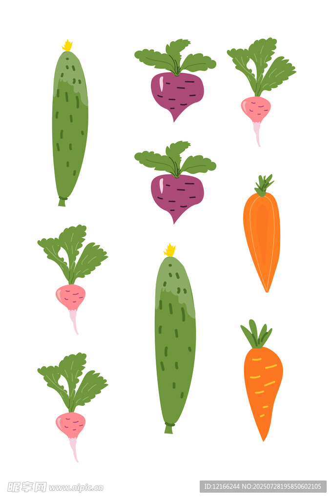 蔬菜插画