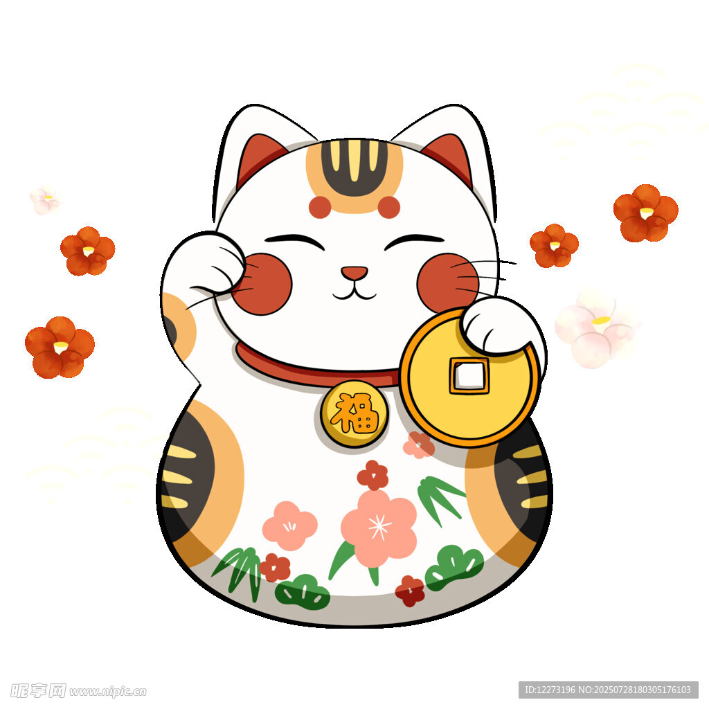 招财猫卡通形象