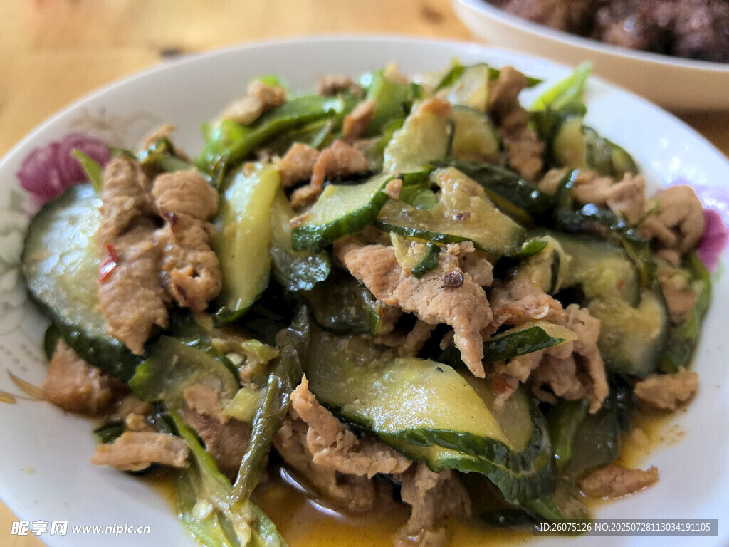 黄瓜肉片