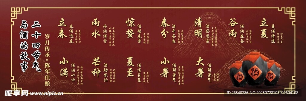  二十节气与白酒的故事