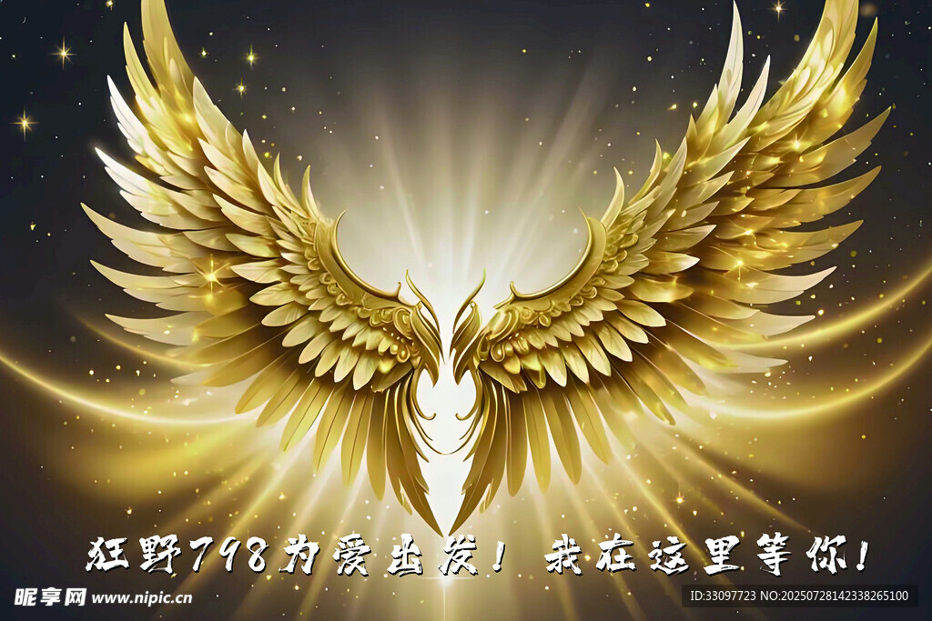 金色闪耀天使之翼