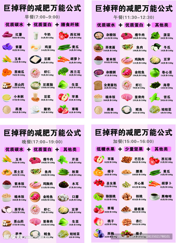 巨掉秤的减肥万能公式