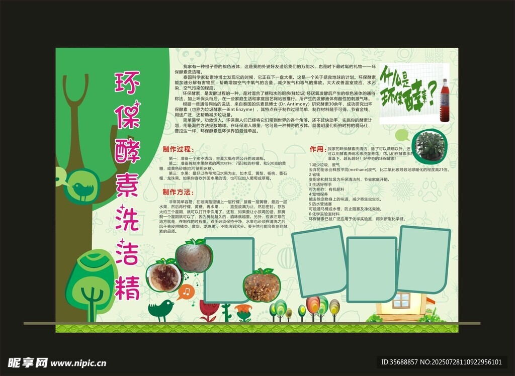 绿色环保小报