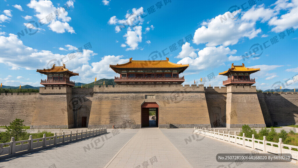 陈唐关 李府大门 古建筑