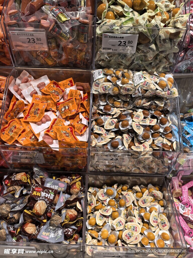 多彩糖果陈列展示