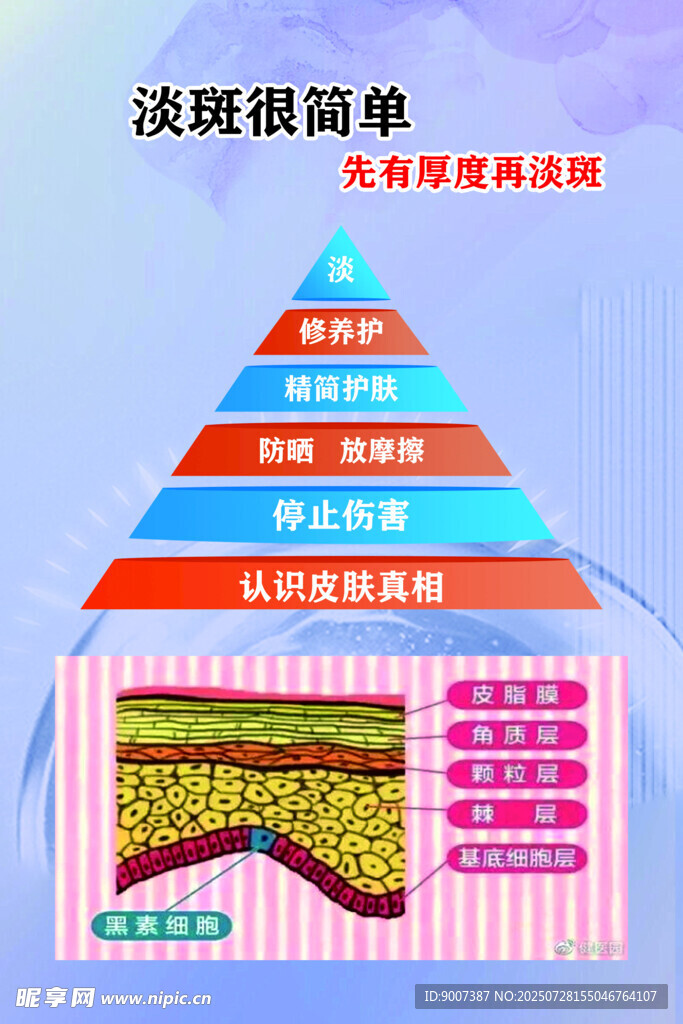 淡斑微针金字塔结构展示