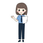 职业女性展示文件