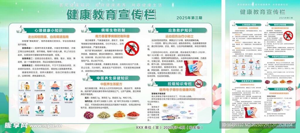 健康教育宣传栏