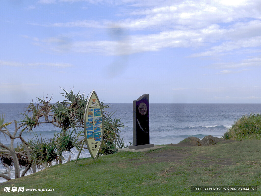 黄金海岸海边风景黄金海岸