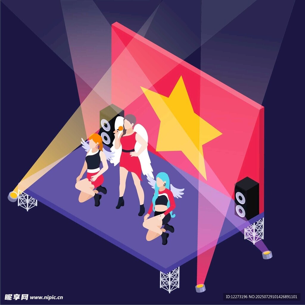 舞台上的精彩表演瞬间