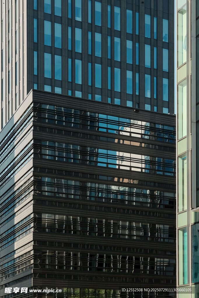 现代都市高楼大厦景观