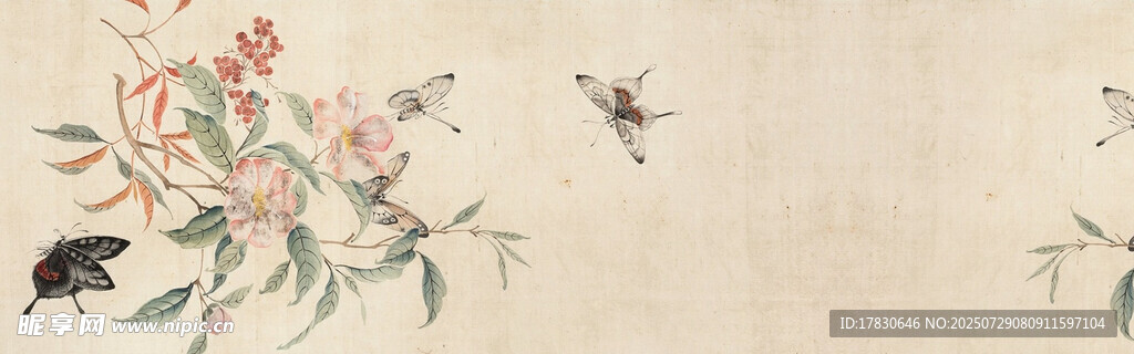 花鸟图绘