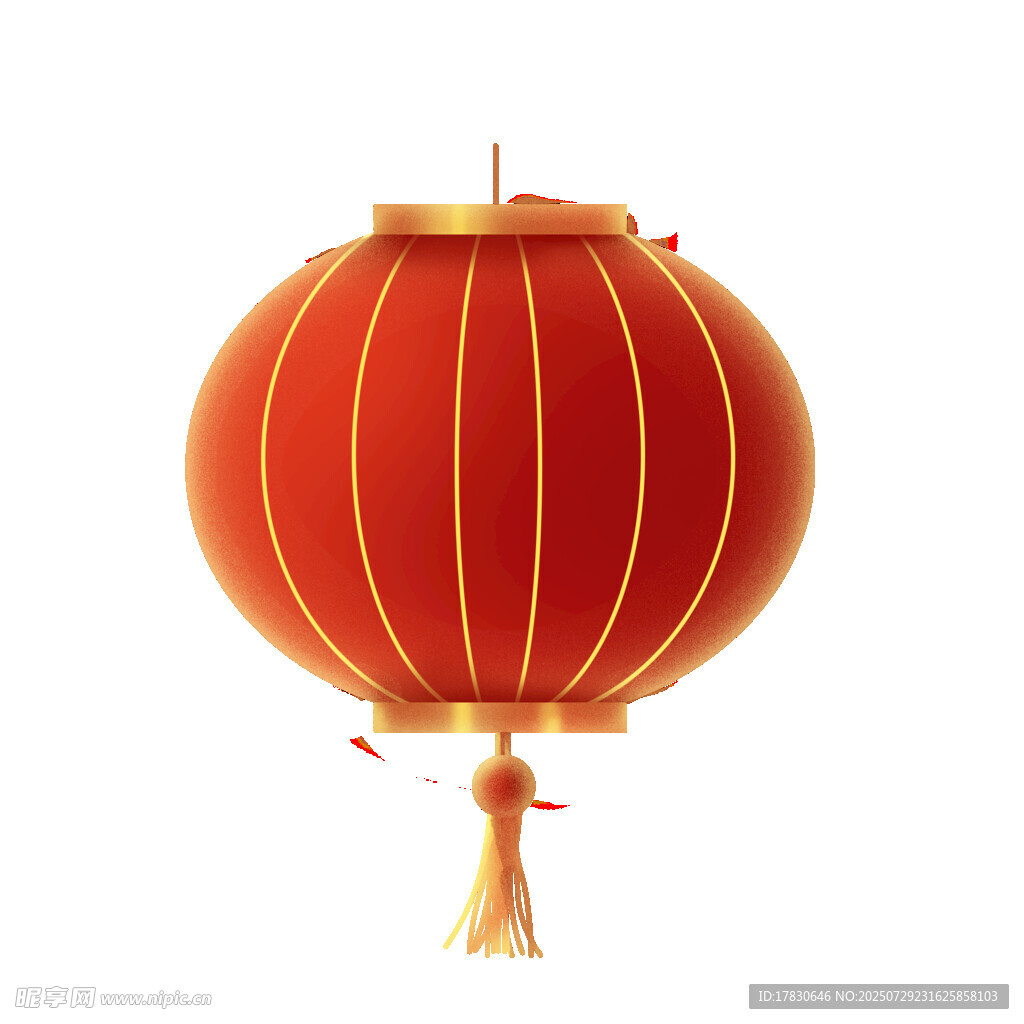 红色中式灯笼