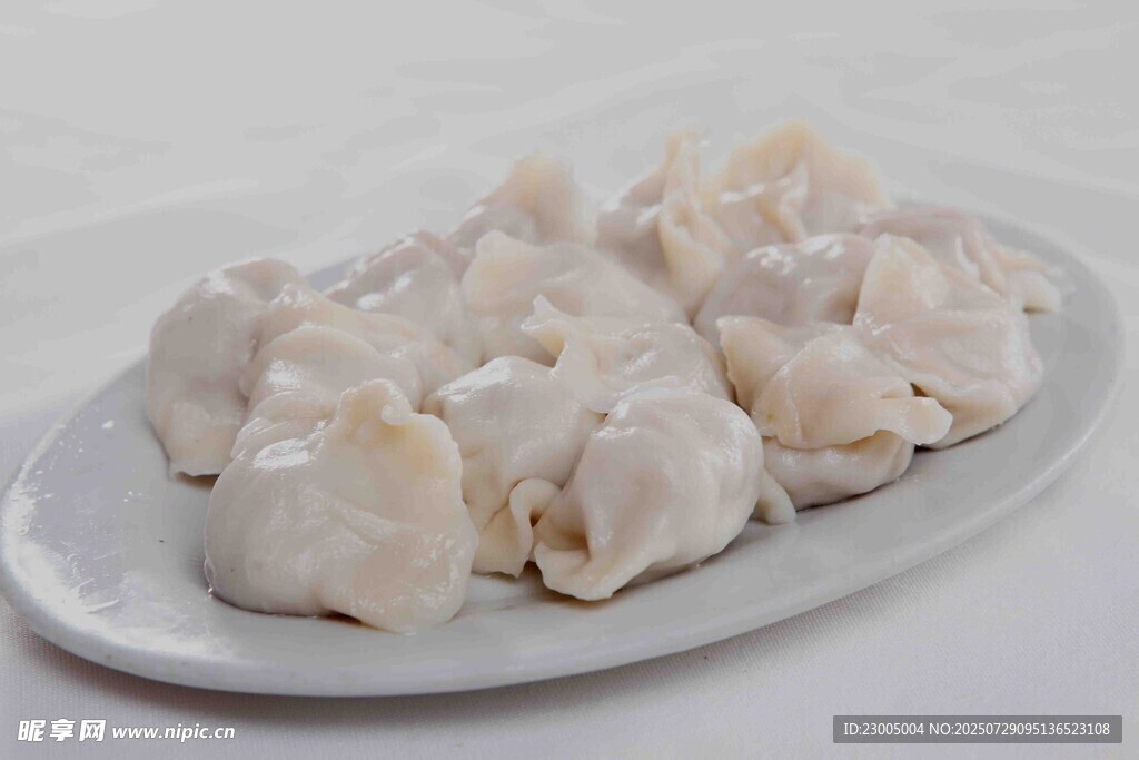 一盘美味饺子