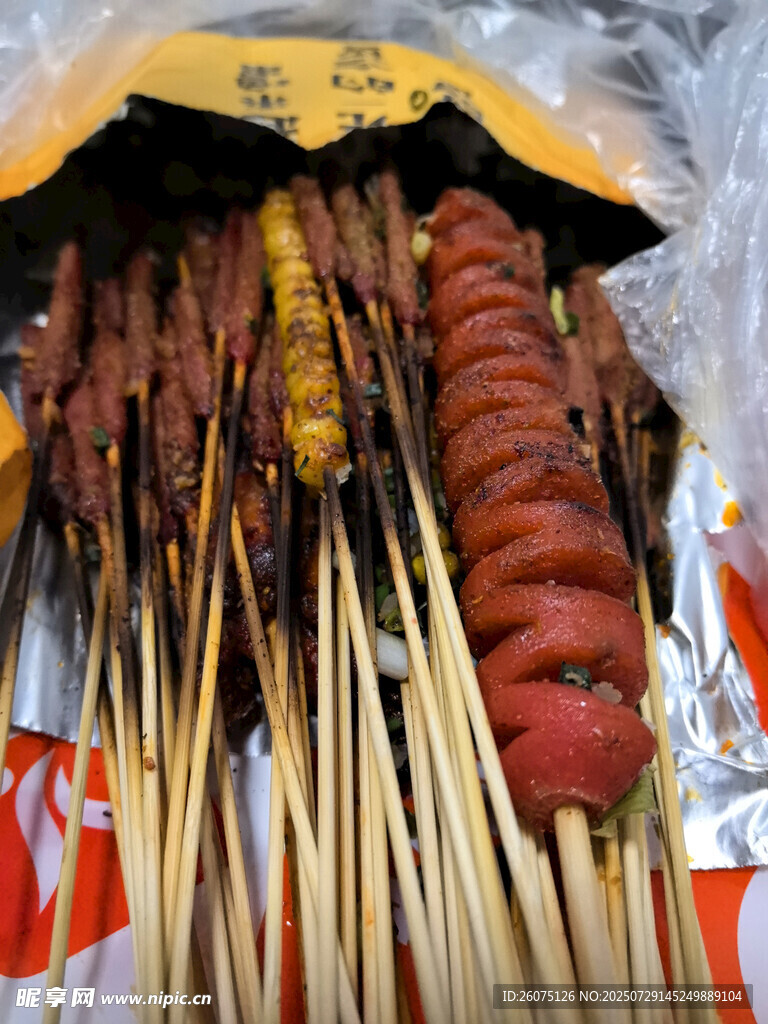 街头美味烤串大集合