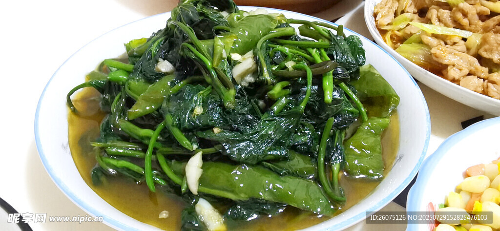 清炒空心菜