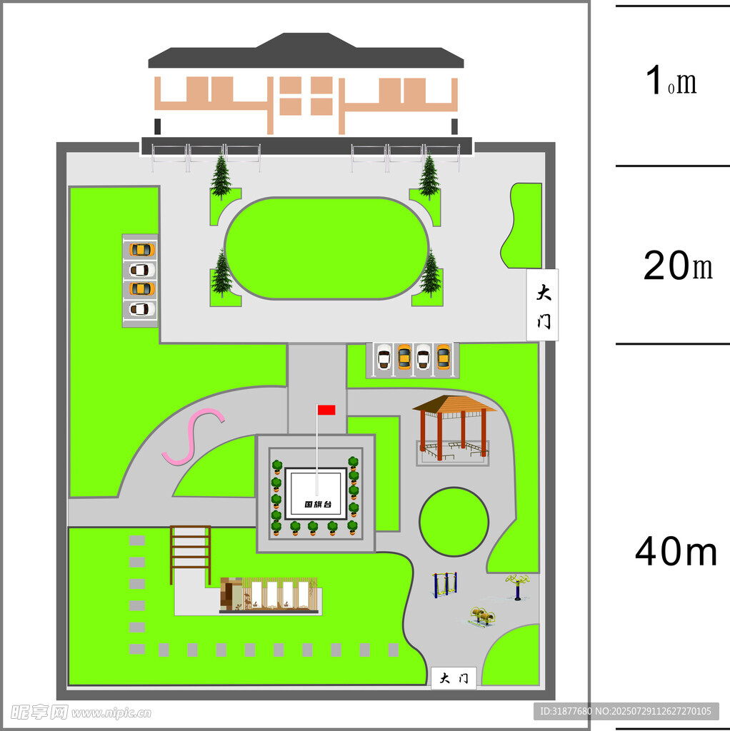 村部建筑平面图