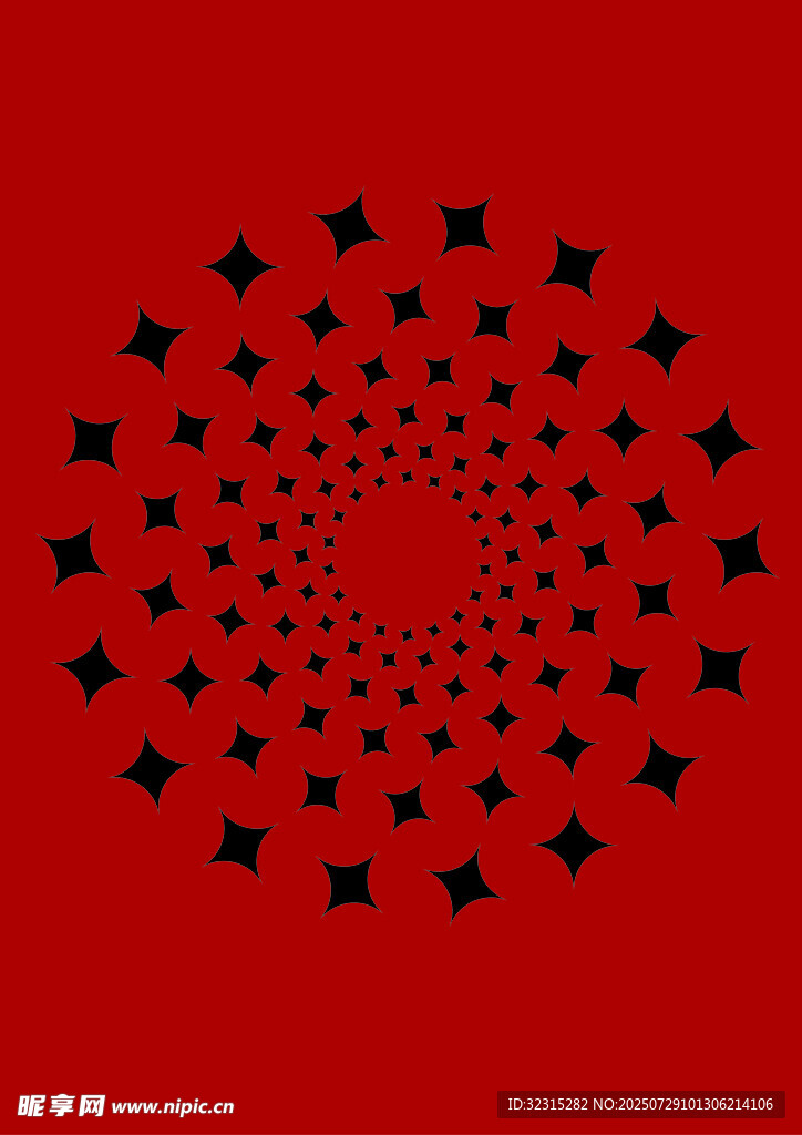 星形图案元素