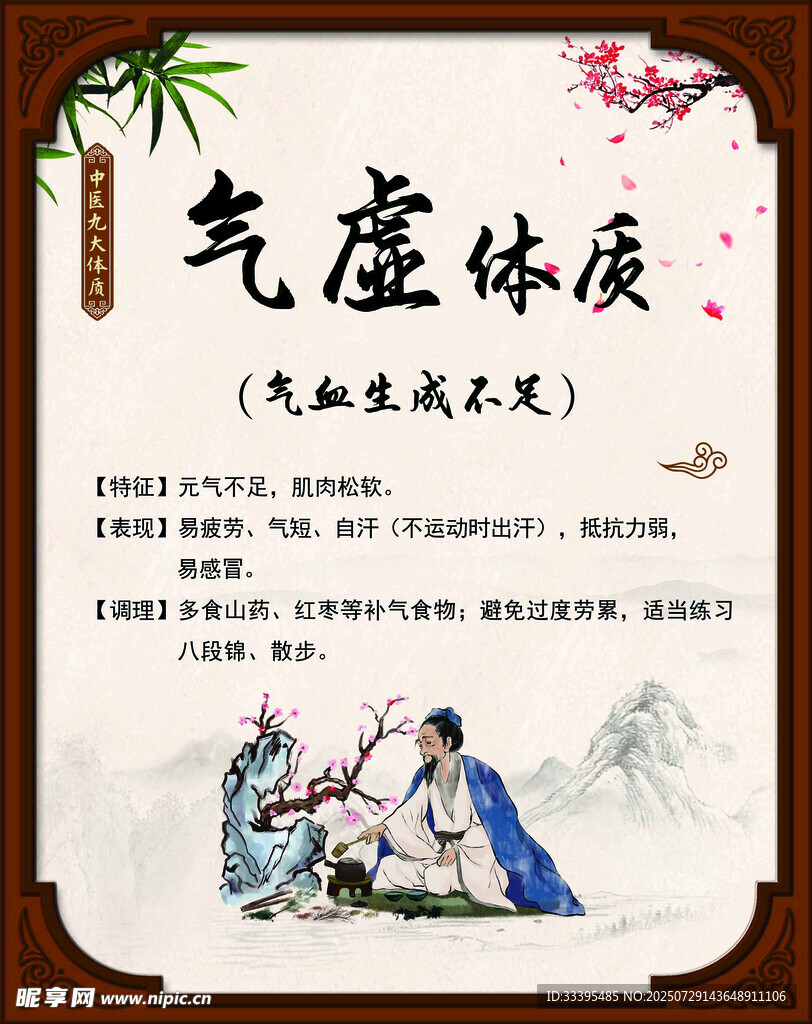 中医气虚体质