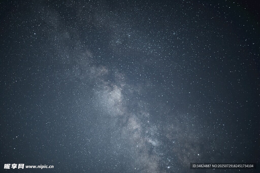深邃夜空下的璀璨星河