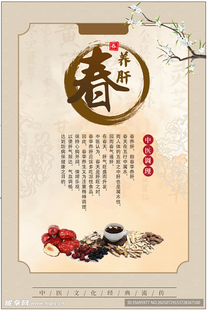 养生海报