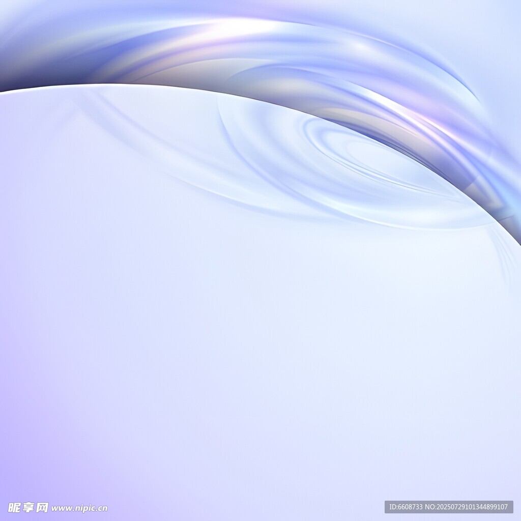 梦幻淡紫色渐变流体背景
